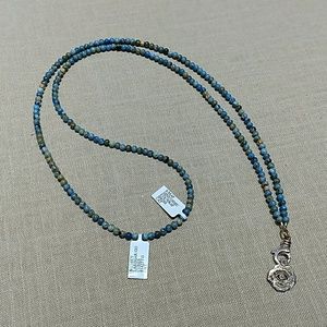 SOLD -Catherine Michiels bead necklace & charm set